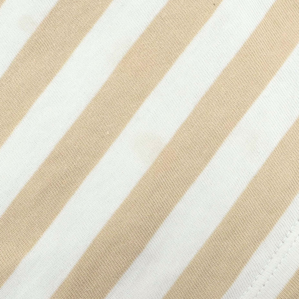 Chanel 2007 Striped Tank Top Beige White #34