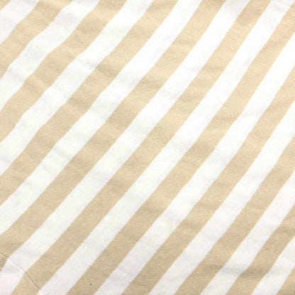 Chanel 2007 Striped Tank Top Beige White #34