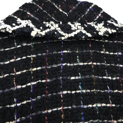 Chanel 2009 Double Breasted Tweed Jacket Black P36833W04384 #44