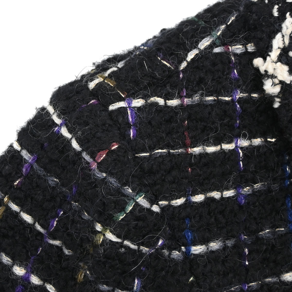 Chanel 2009 Double Breasted Tweed Jacket Black P36833W04384 #44