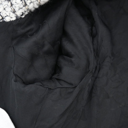 Chanel 2009 Double Breasted Tweed Jacket Black P36833W04384 #44