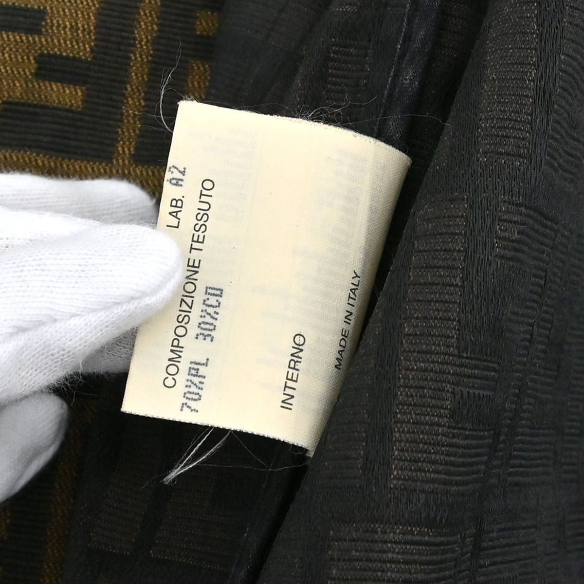 Fendi Zip Up Jacket Zucca Brown #40