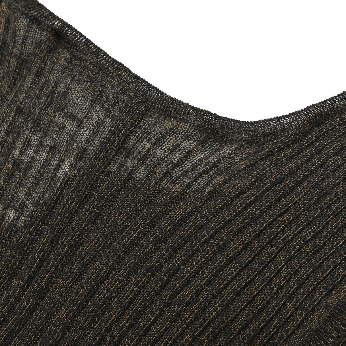 Chanel 1999 Ribbed Dress Brown #38