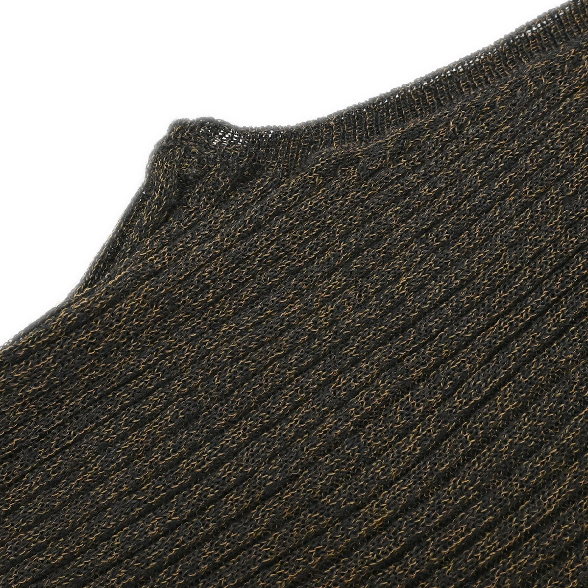 Chanel 1999 Ribbed Dress Brown #38