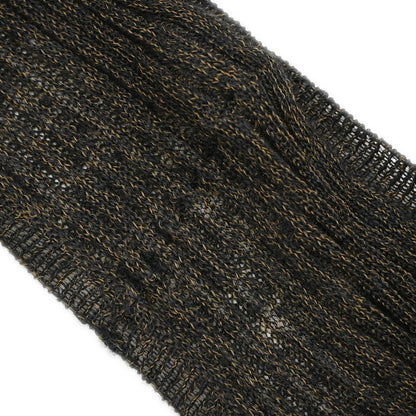 Chanel 1999 Ribbed Dress Brown #38