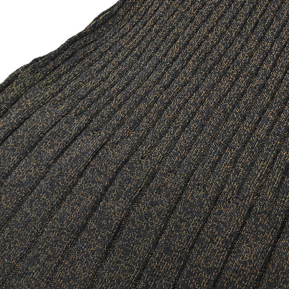 Chanel 1999 Ribbed Dress Brown #38