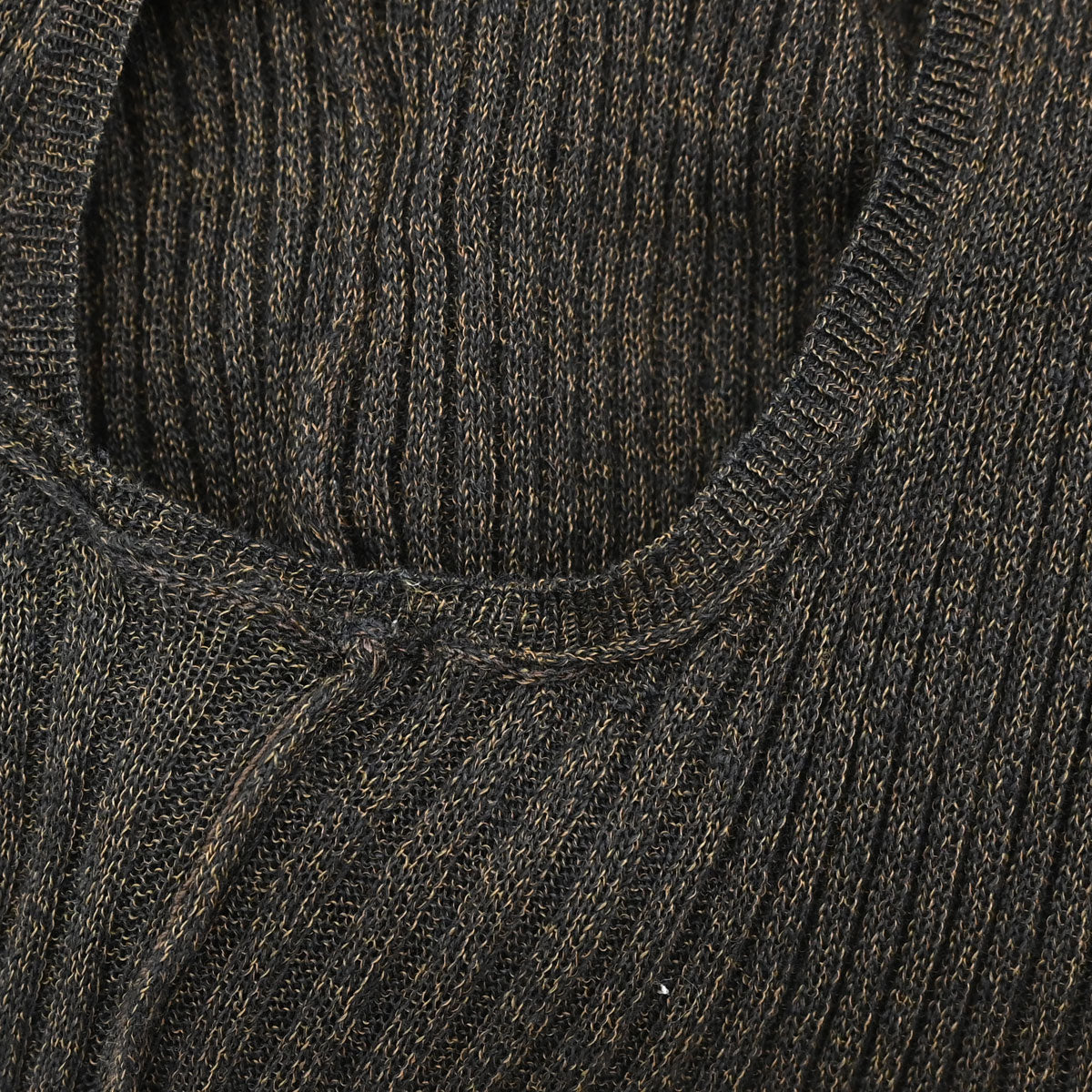 Chanel 1999 Ribbed Dress Brown #38