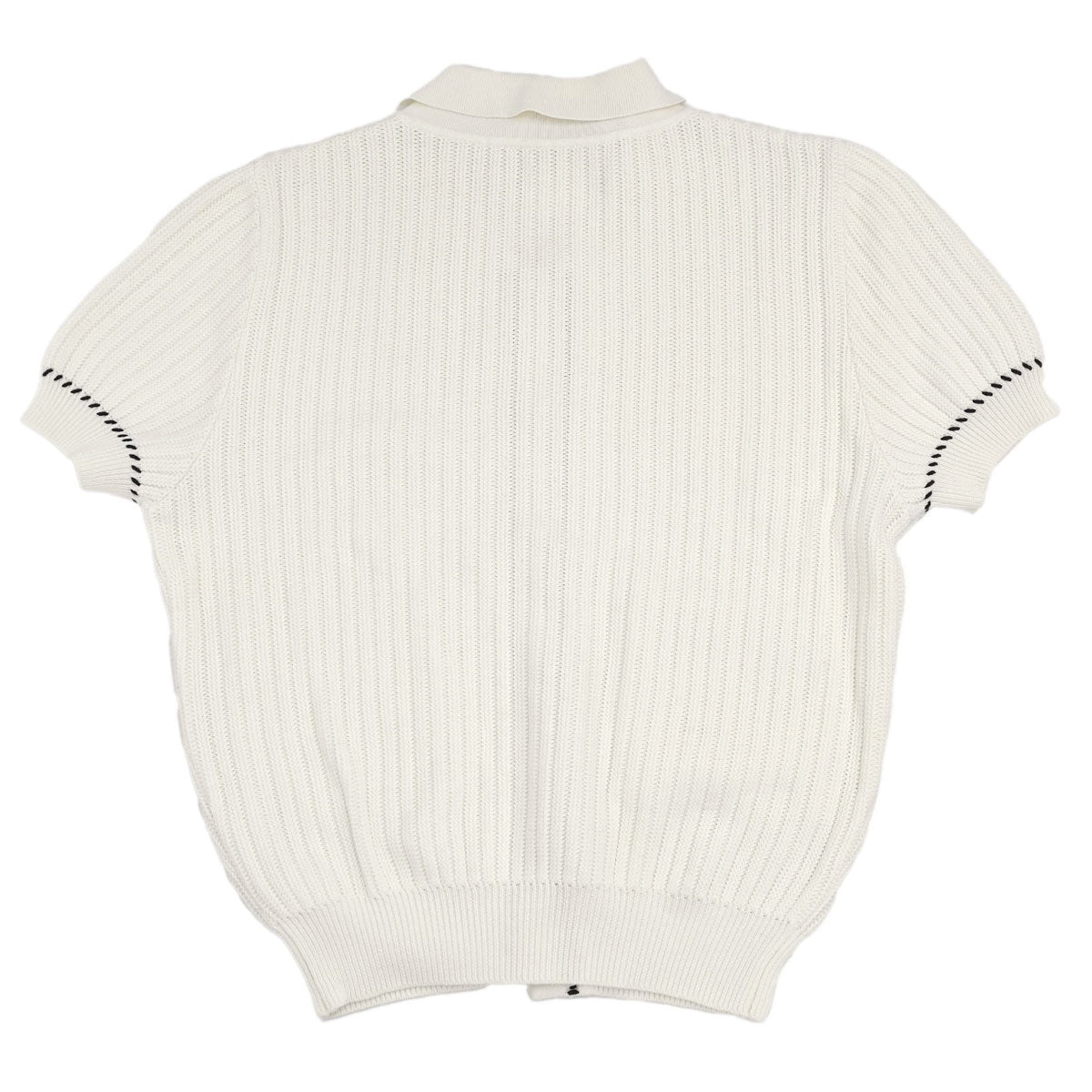 Chanel 1996 Short Sleeve Top White #38