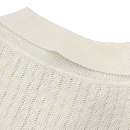 Chanel 1996 Short Sleeve Top White #38
