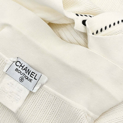 Chanel 1996 Short Sleeve Top White #38