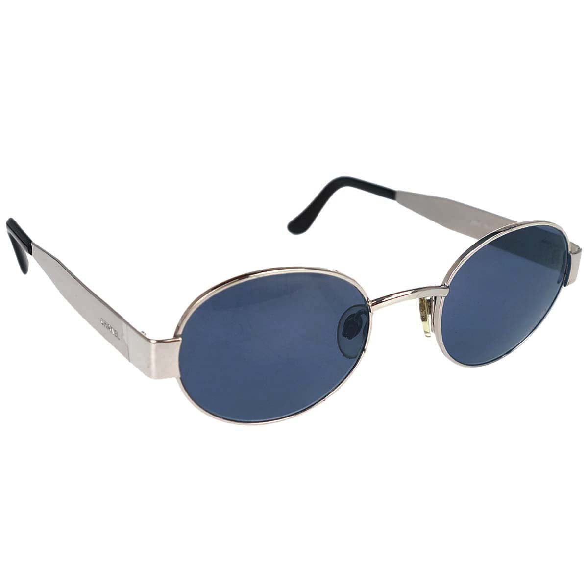 Chanel Sunglasses Eyewear Blue Small Good