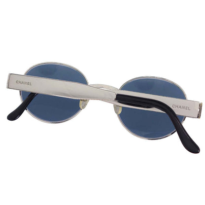 Chanel Sunglasses Eyewear Blue Small Good