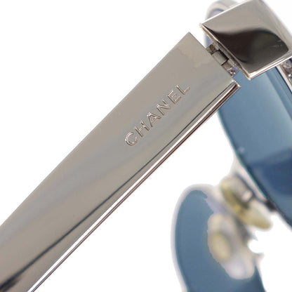 Chanel Sunglasses Eyewear Blue Small Good