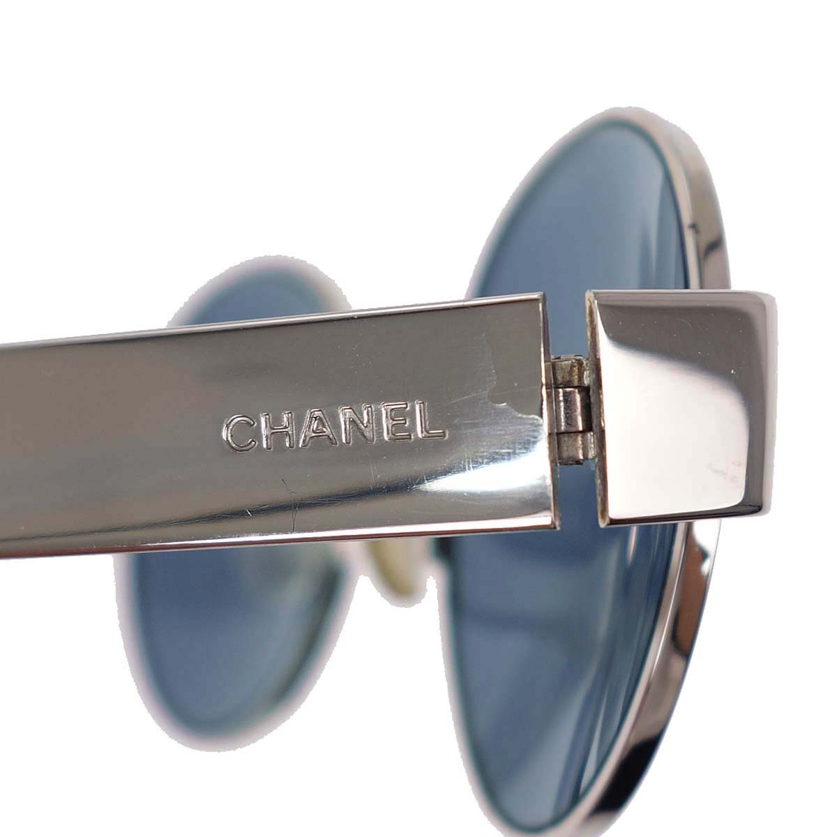 Chanel Sunglasses Eyewear Blue Small Good