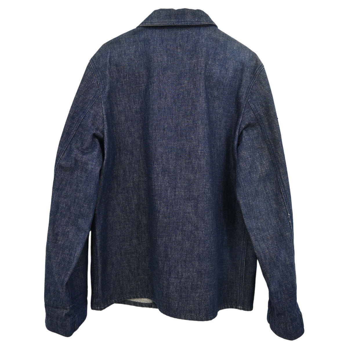 Chanel 1999 Zip Up Denim Jacket Indigo #38