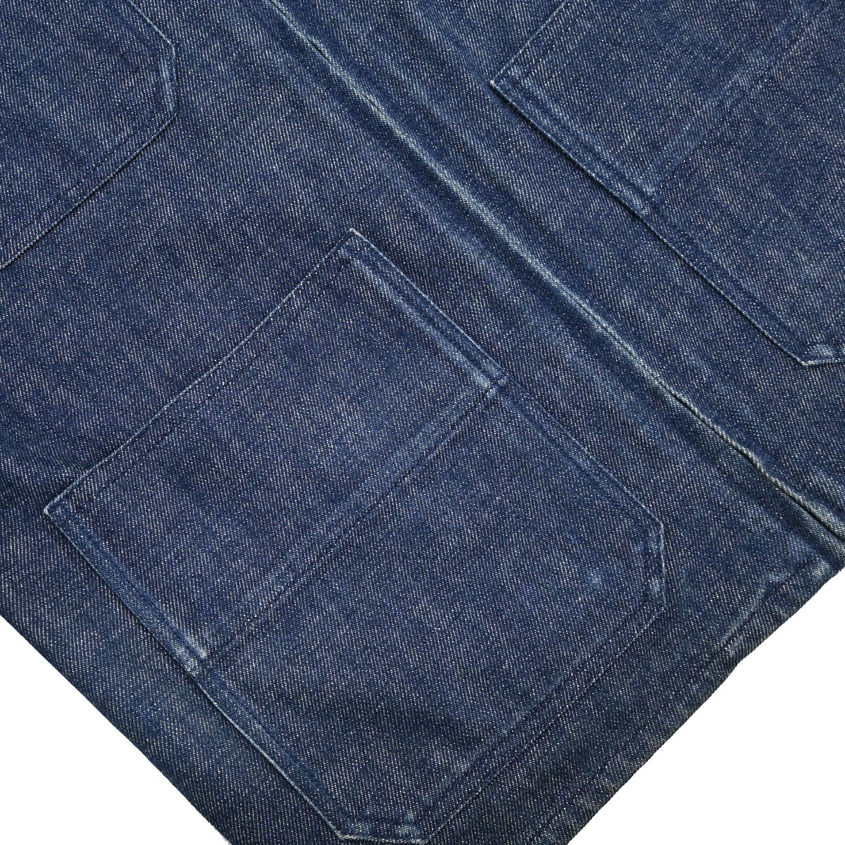 Chanel 1999 Zip Up Denim Jacket Indigo #38