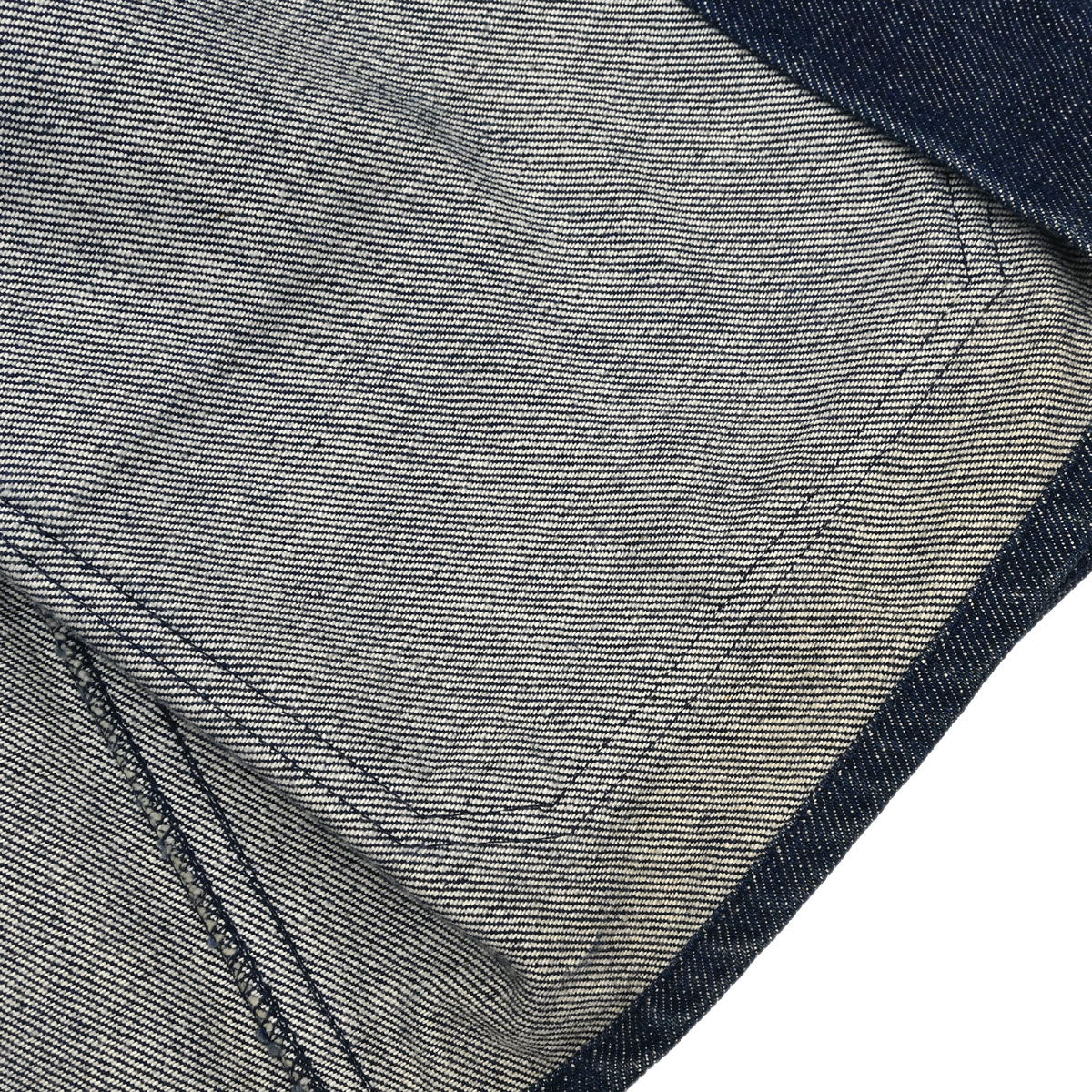Chanel 1999 Zip Up Denim Jacket Indigo #38