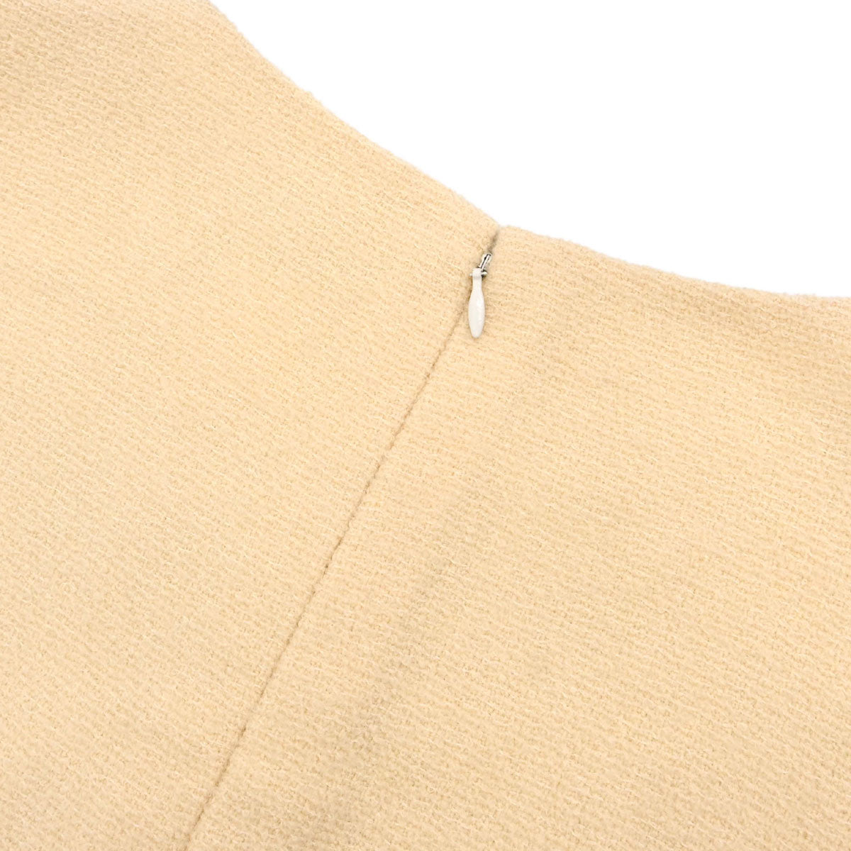 Chanel 1996 Setup Suit Jacket Sleeveless Dress Ivory #36