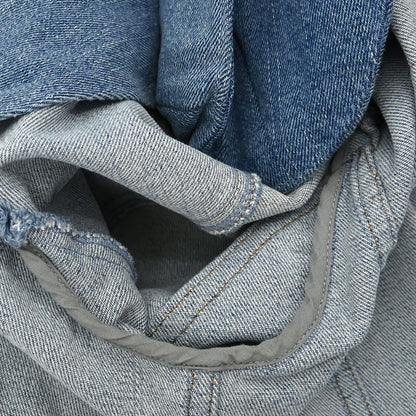 Christian Dior 2005 Embroidery Denim Jacket Light Blue #38