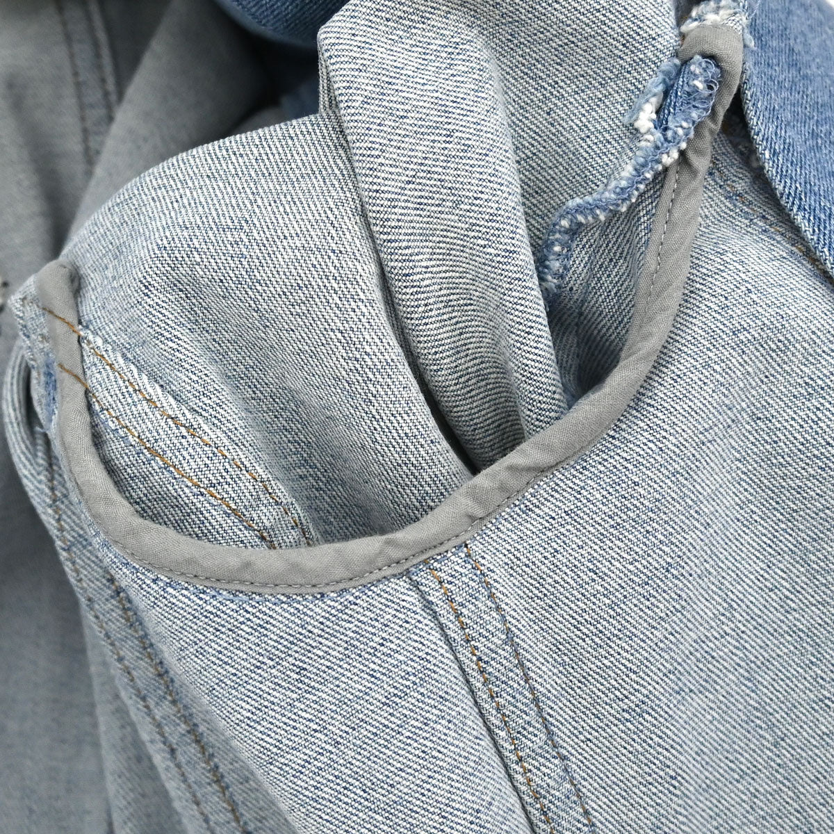 Christian Dior 2005 Embroidery Denim Jacket Light Blue #38