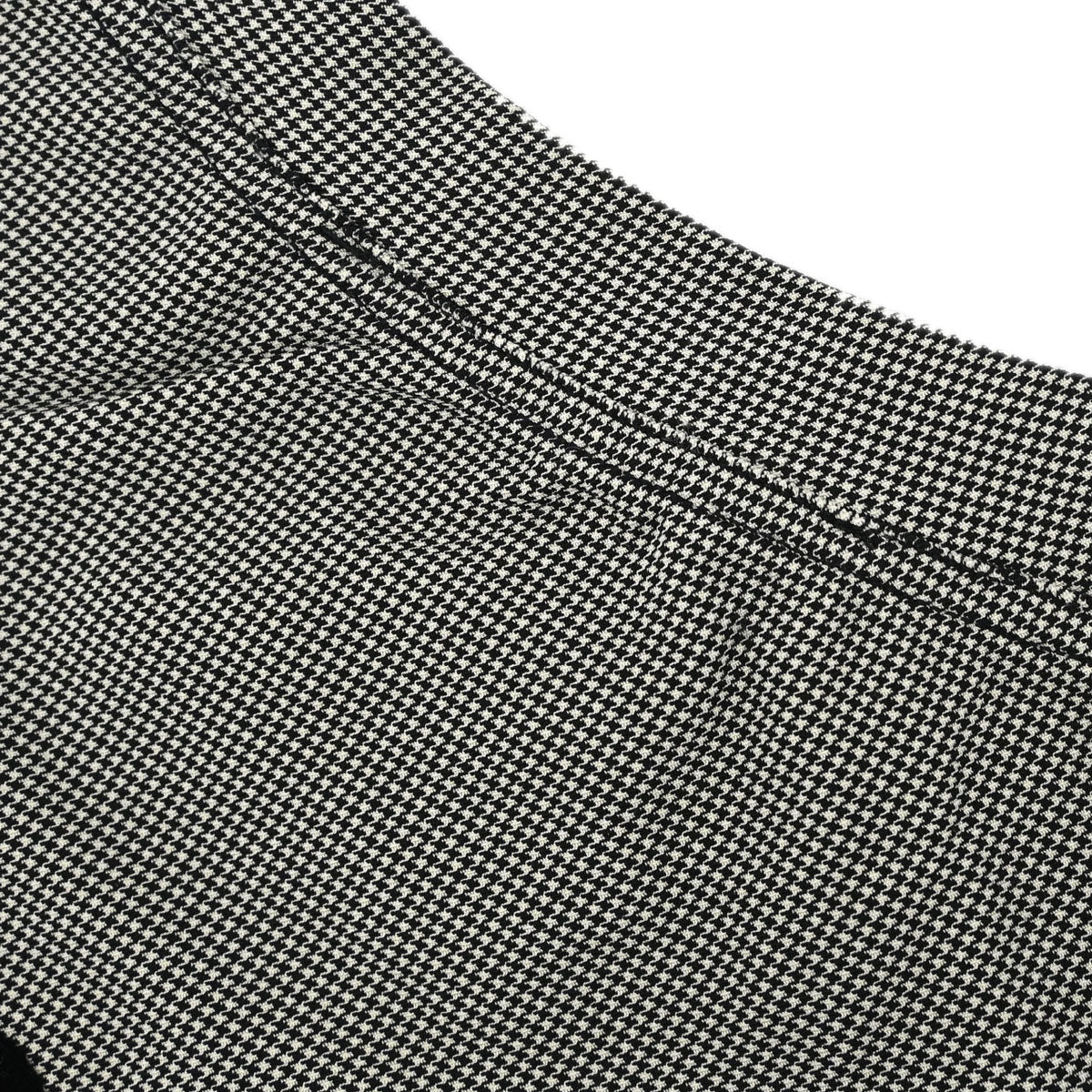 Christian Dior 2002 Sleeveless Tank Top Houndstooth Black #38
