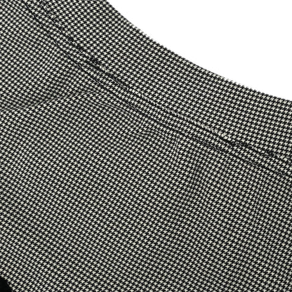 Christian Dior 2002 Sleeveless Tank Top Houndstooth Black #38