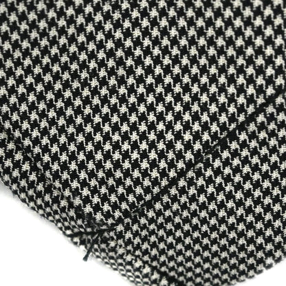 Christian Dior 2002 Sleeveless Tank Top Houndstooth Black #38
