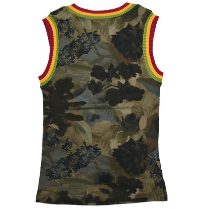 Christian Dior 2005 Tank Top Camouflage Khaki Rasta-Color #36