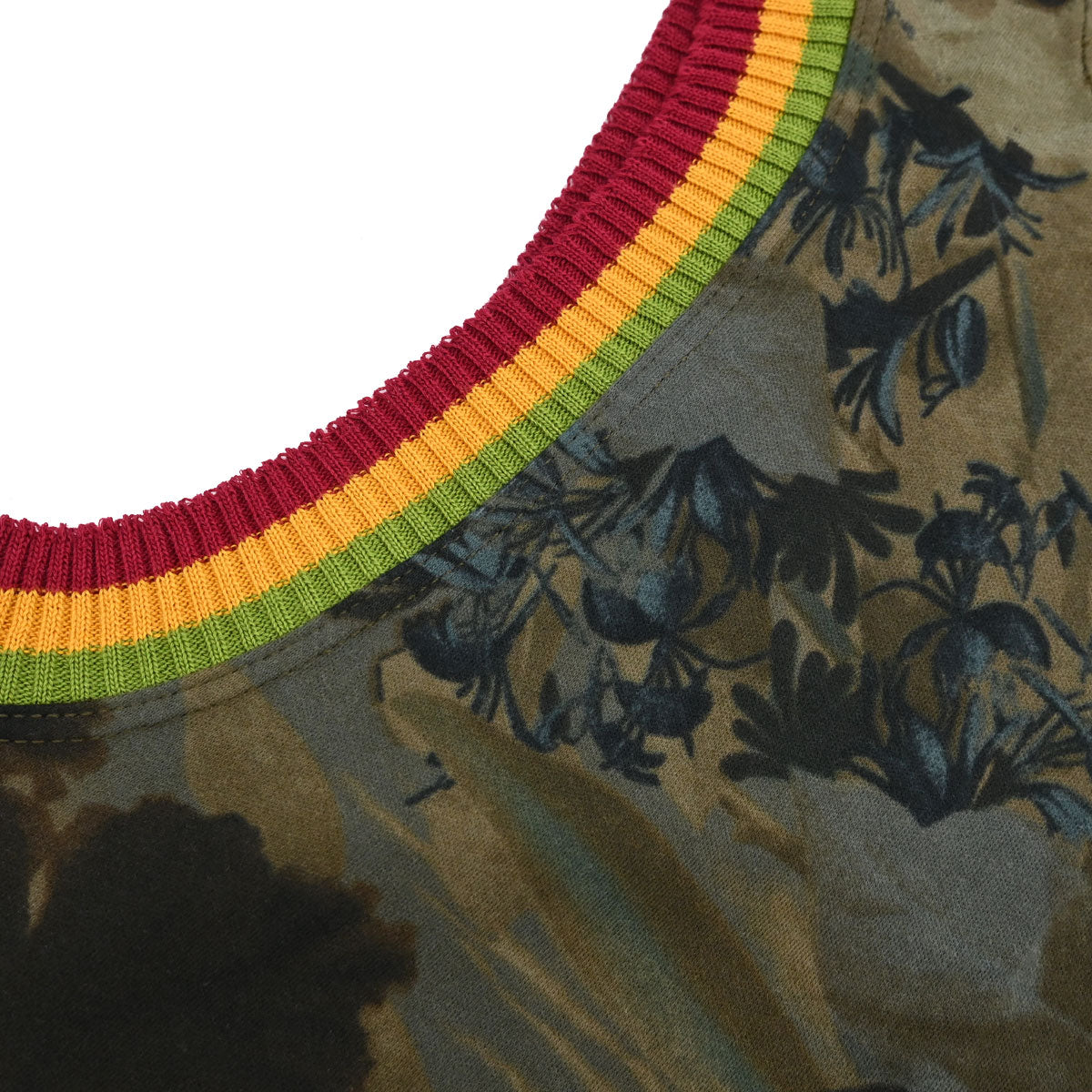 Christian Dior 2005 Tank Top Camouflage Khaki Rasta-Color #36