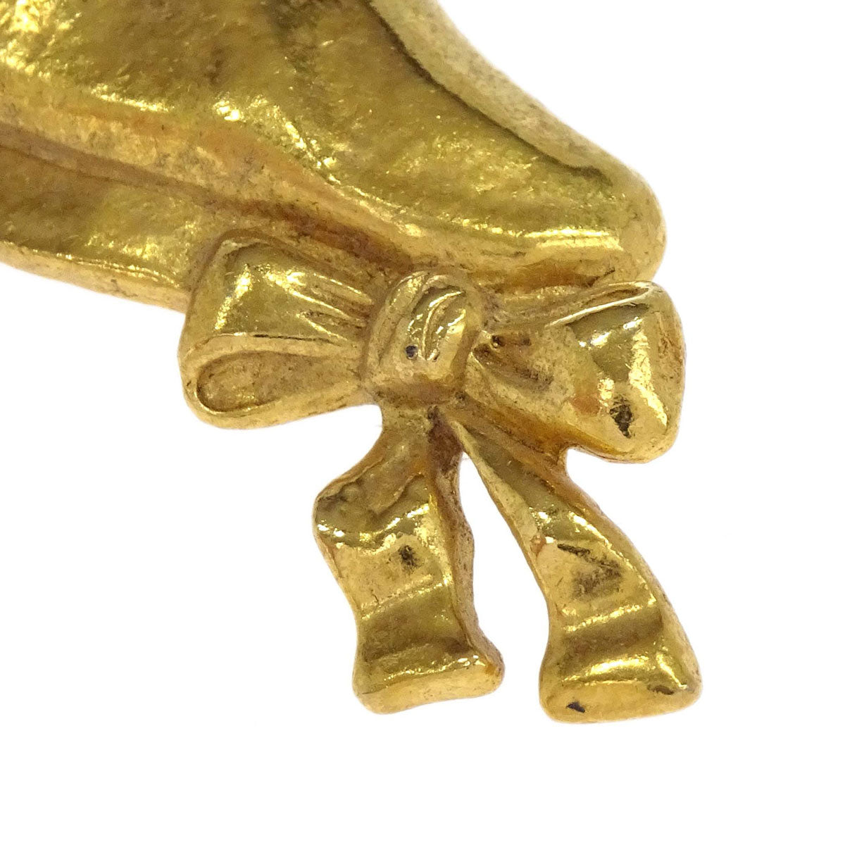Chanel Gold Beret Brooch Pin