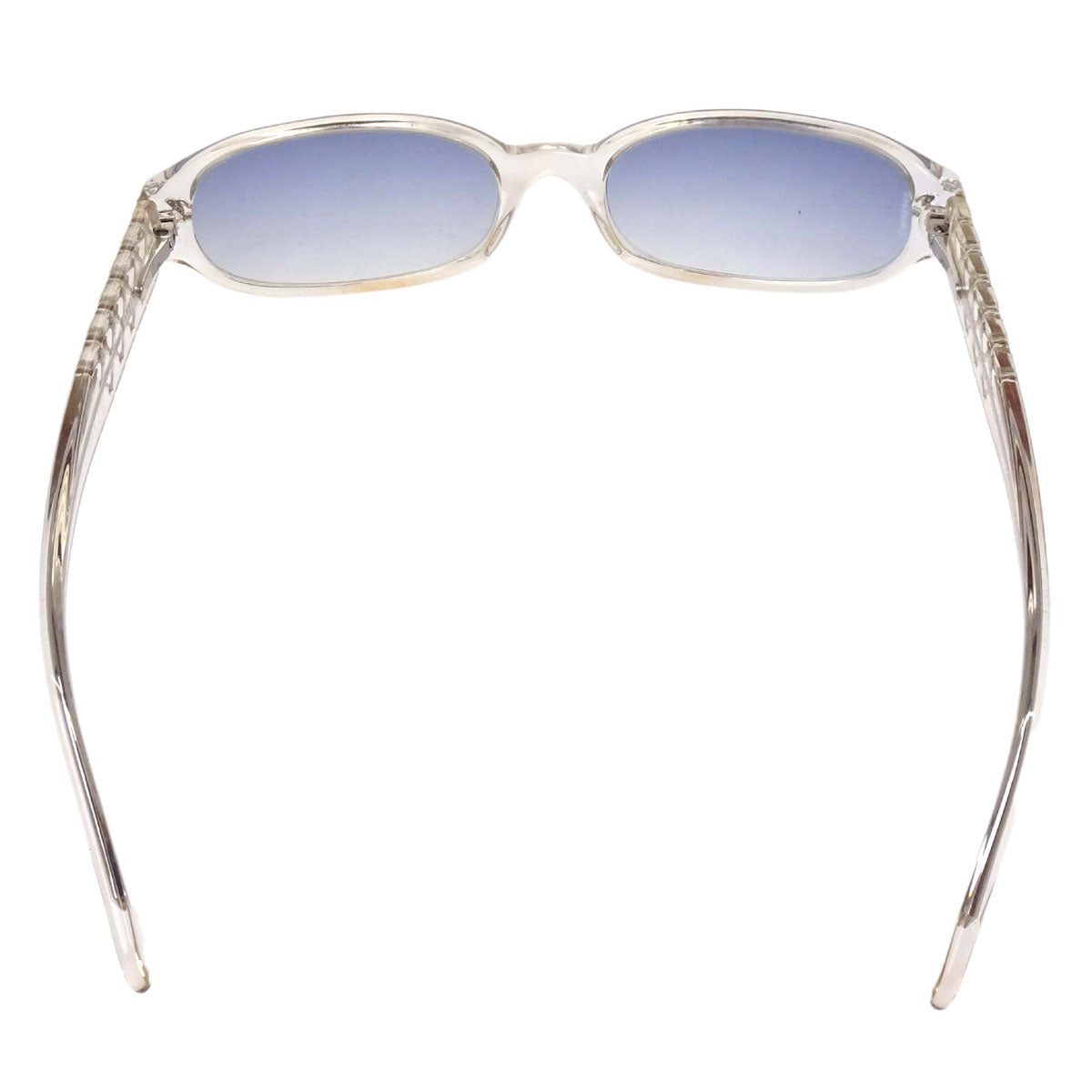 Chanel Sunglasses Eyewear Blue 53□17 Small Good