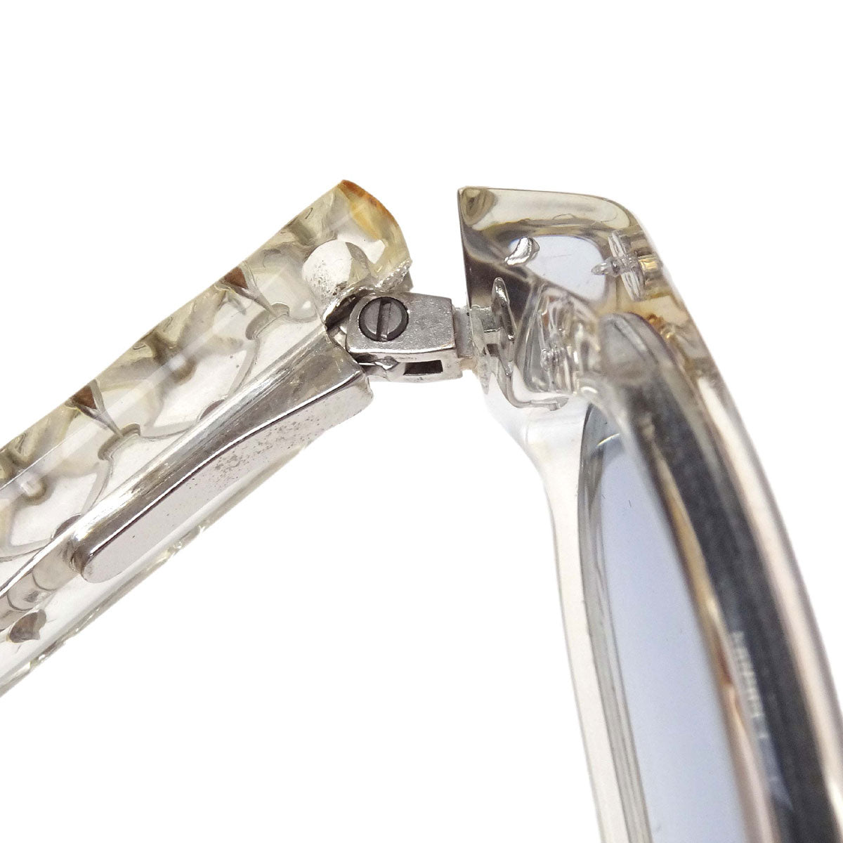 Chanel Sunglasses Eyewear Blue 53□17 Small Good