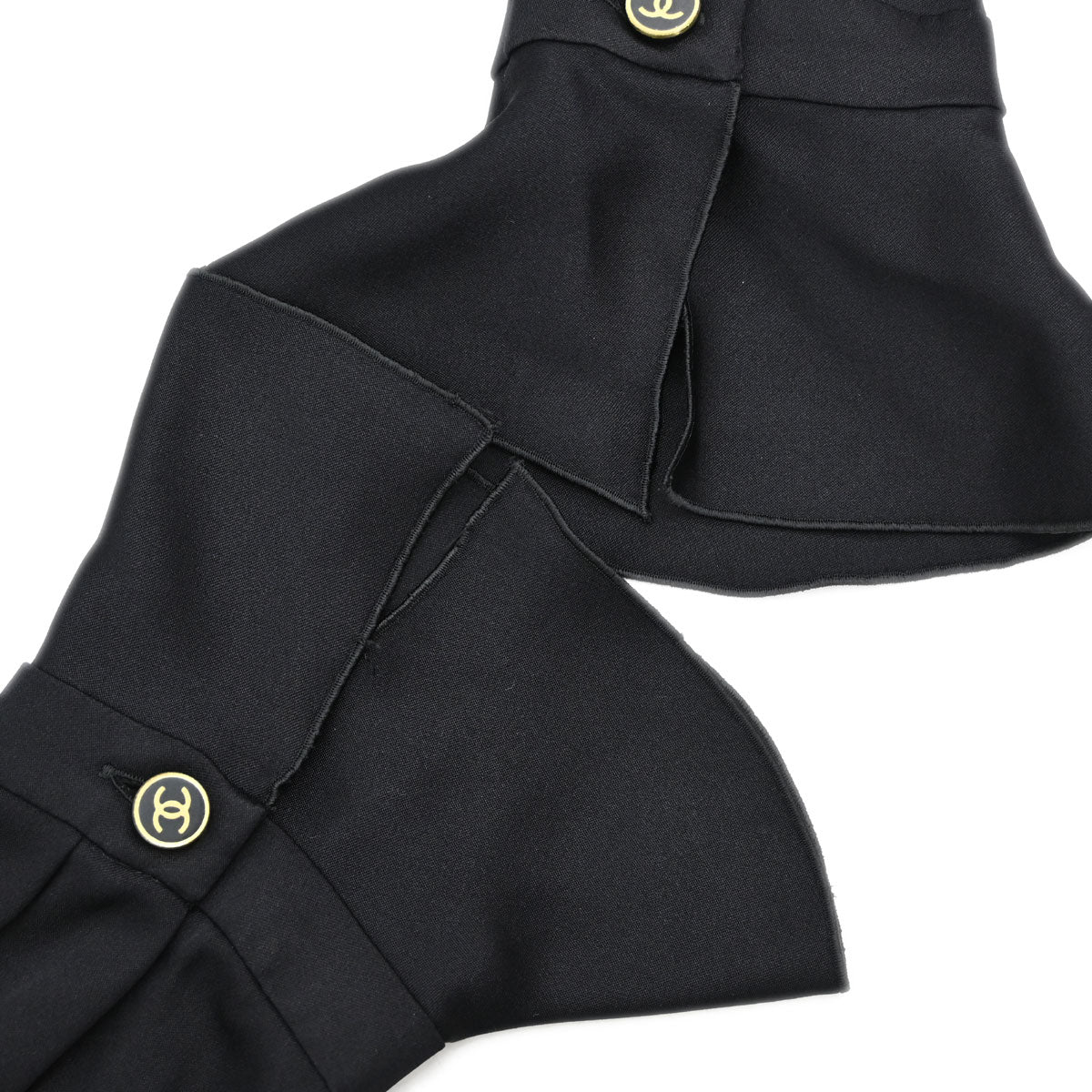 Chanel 2001 Blouse Shirt Black #40
