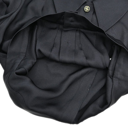 Chanel 2001 Blouse Shirt Black #40
