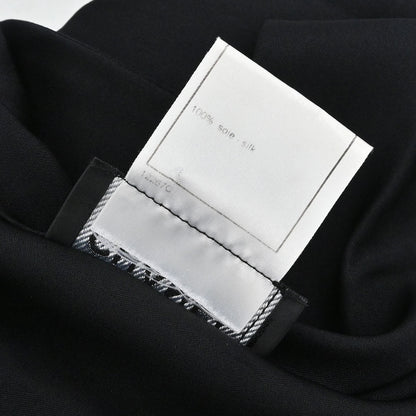 Chanel 2001 Blouse Shirt Black #40