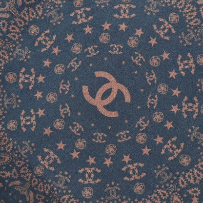Chanel 2014 Paisley Print Halterneck Dress Navy #38