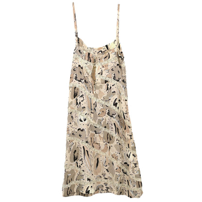 Chanel 1998 Camisole Dress Beige #38