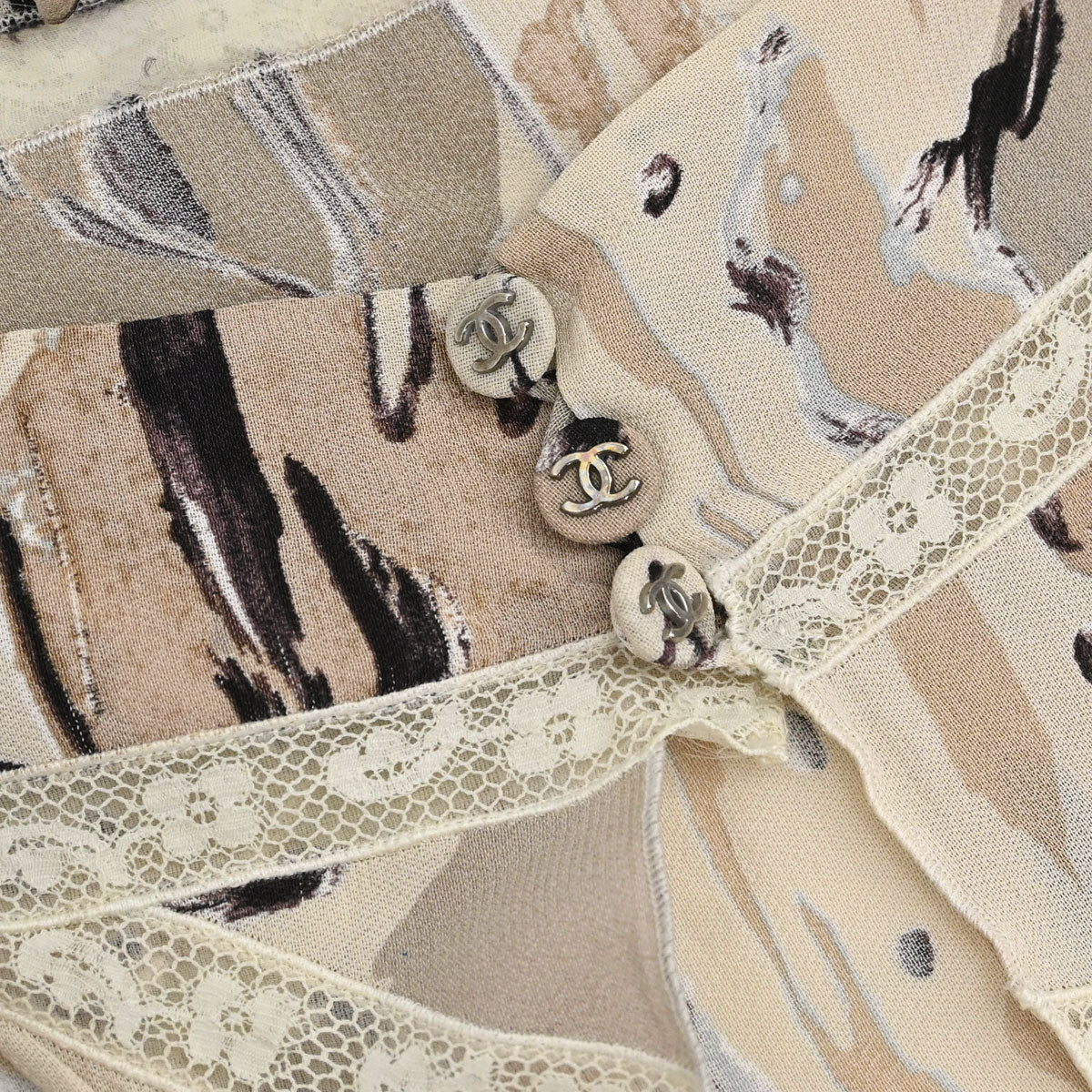 Chanel 1998 Camisole Dress Beige #38