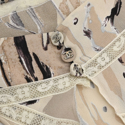 Chanel 1998 Camisole Dress Beige #38