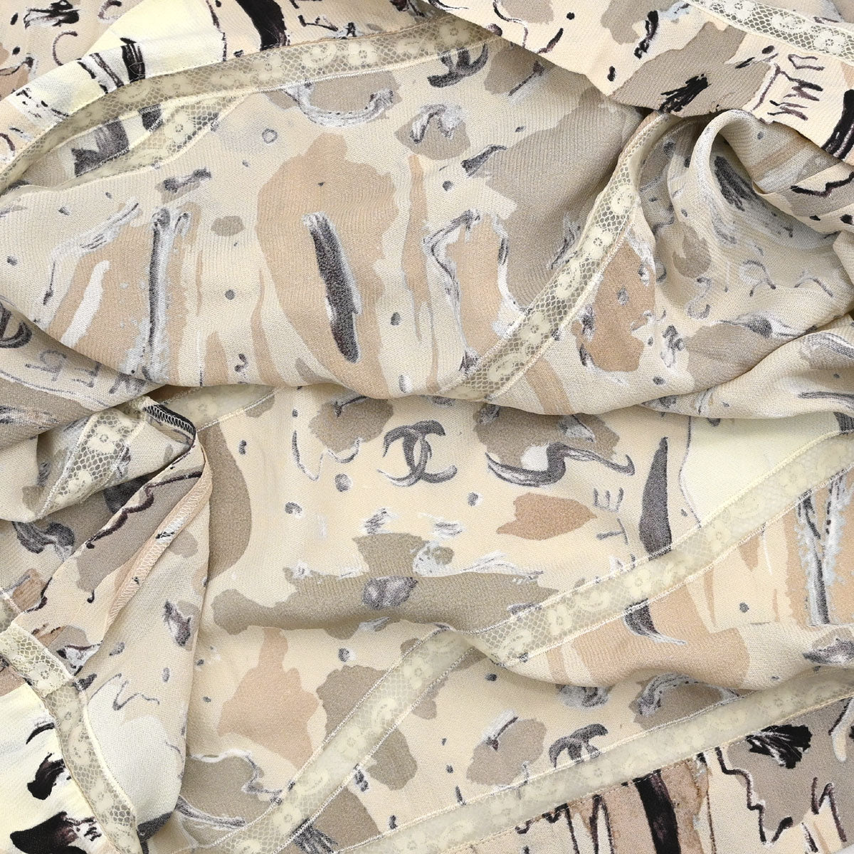 Chanel 1998 Camisole Dress Beige #38