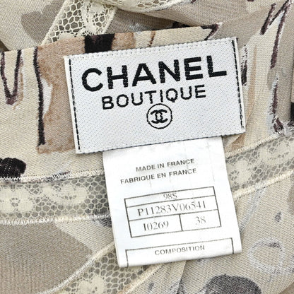 Chanel 1998 Camisole Dress Beige #38