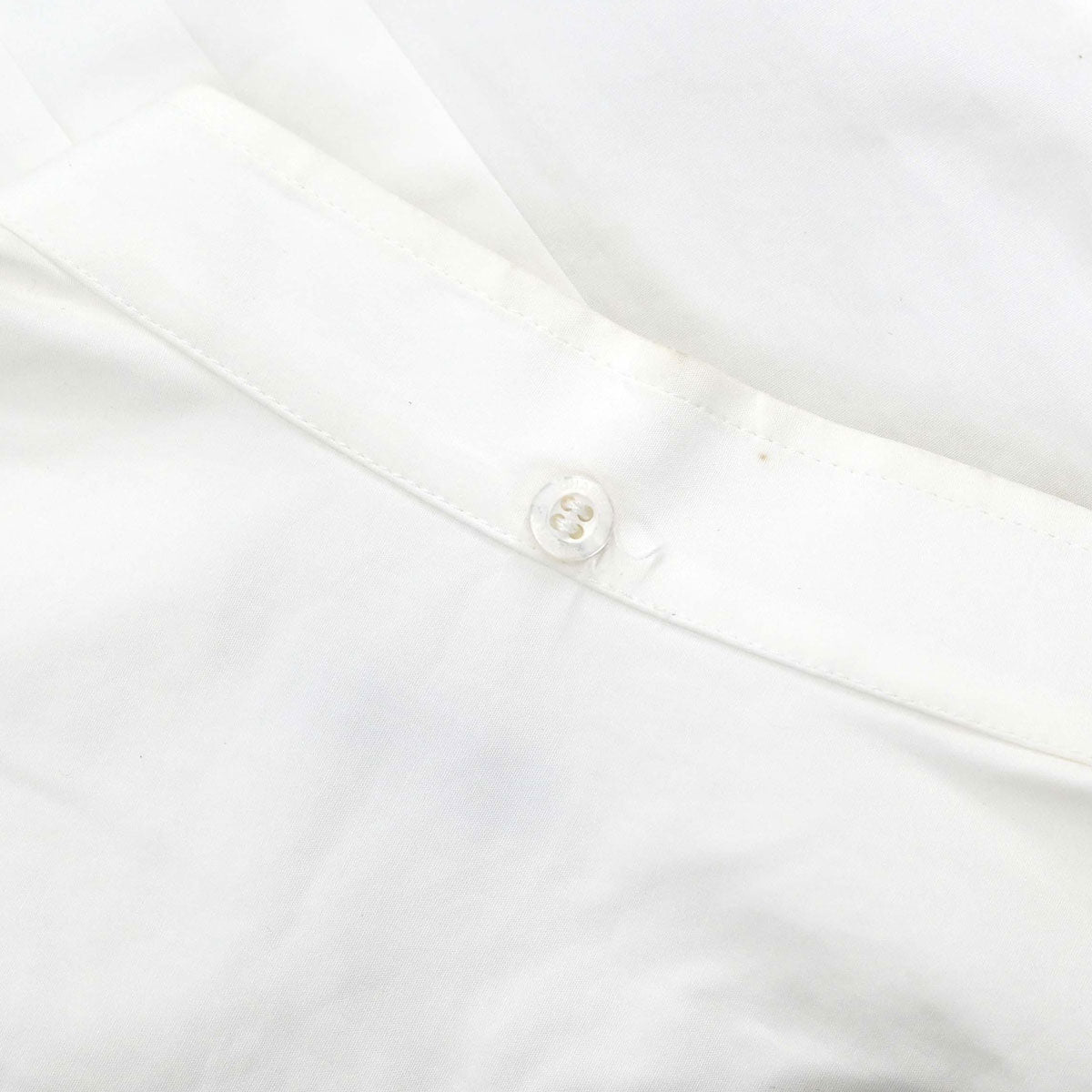 Chanel Blouse Shirt White #40