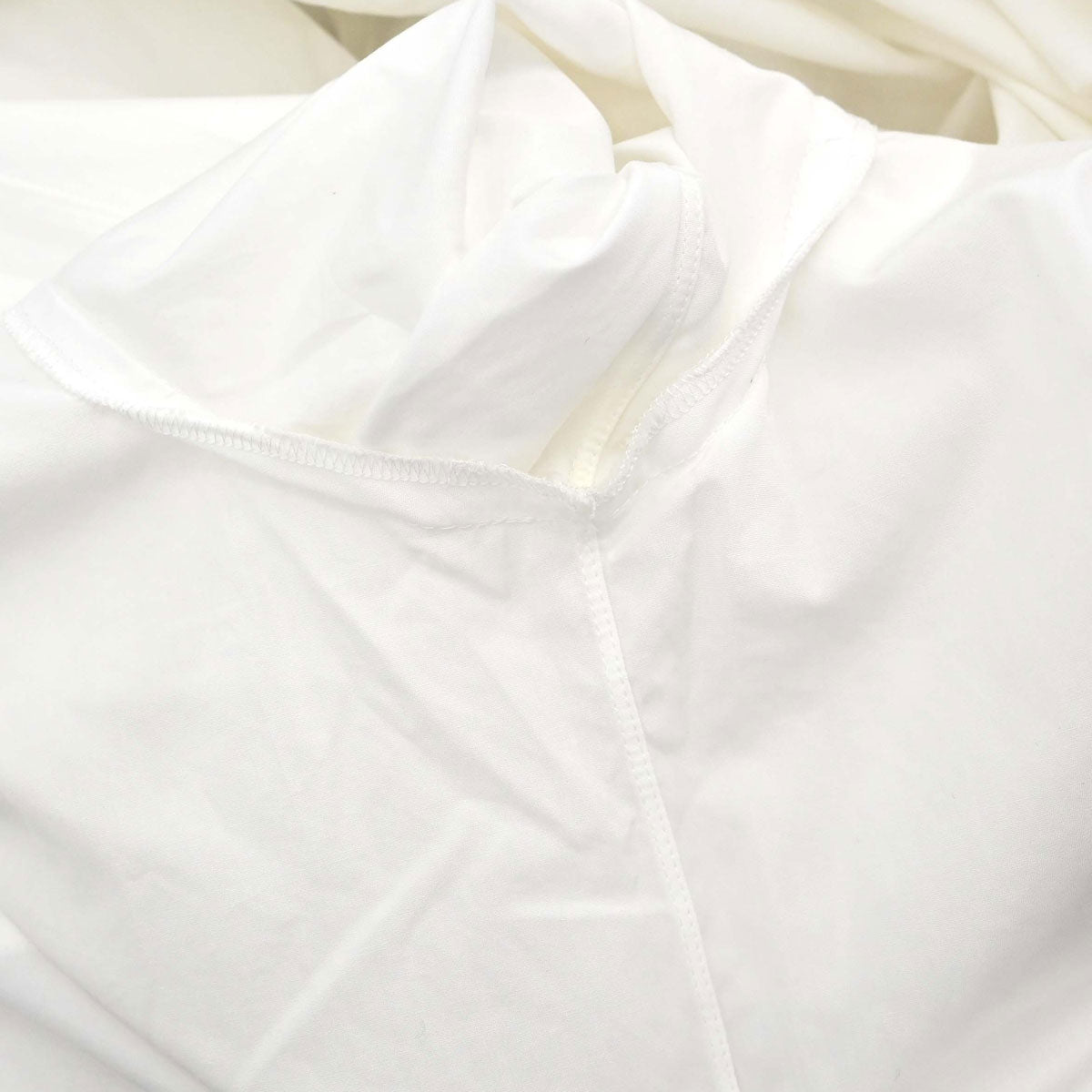 Chanel Blouse Shirt White #40