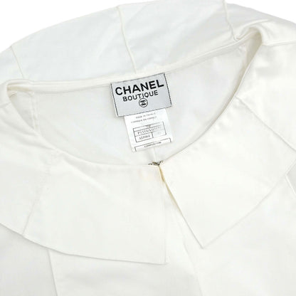 Chanel 1999 Long Sleeve Top White #40