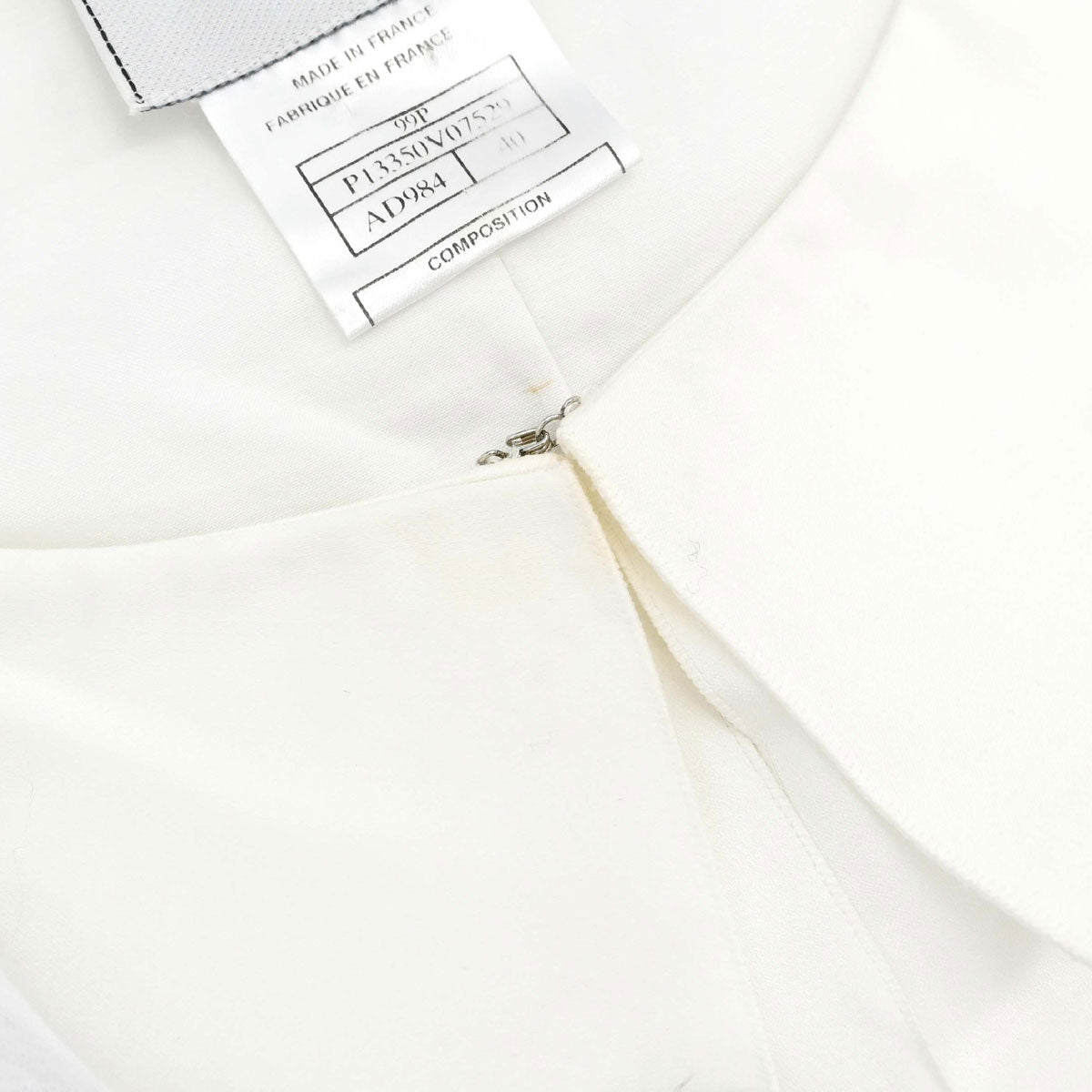 Chanel 1999 Long Sleeve Top White #40