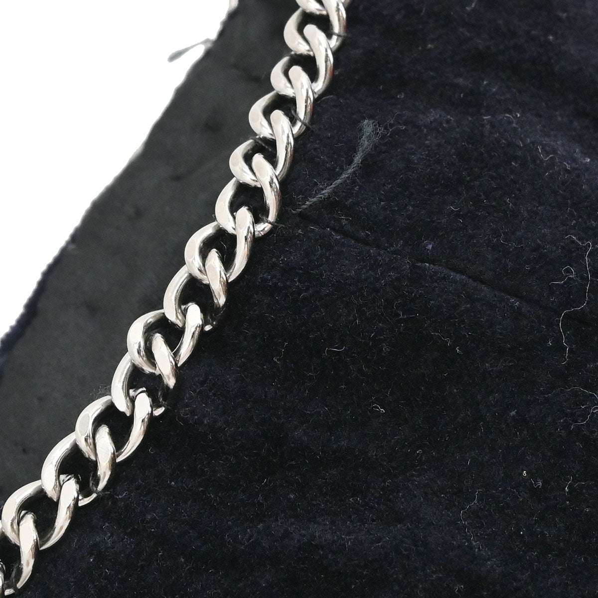Chanel 2006 Setup Suit Jacket Skirt Velours Chain Black #36