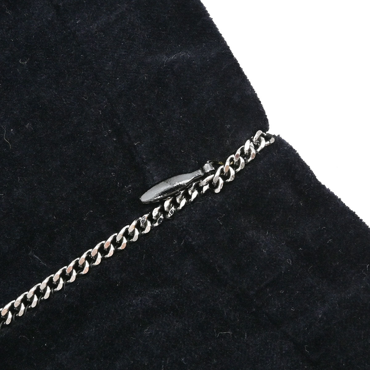 Chanel 2006 Setup Suit Jacket Skirt Velours Chain Black #36