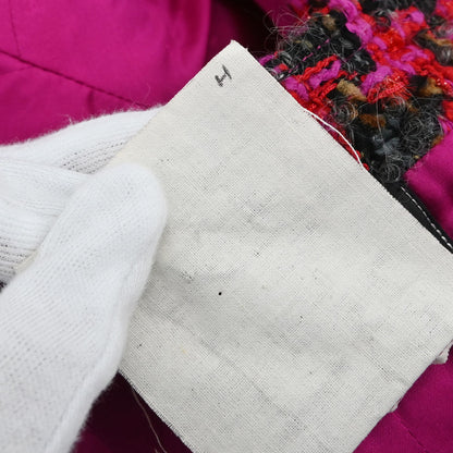 Chanel Tweed Setup Suit Jacket Skirt Pink 29 #38