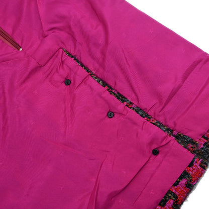 Chanel Tweed Setup Suit Jacket Skirt Pink 29 #38