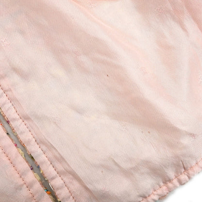 Chanel 1994 Collarless Tweed Jacket Pink #40